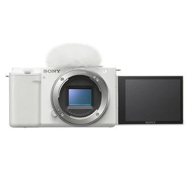 Sony ZV-E10 Mirrorless Camera Body, White Bundle With Corel PC Software Suite, 32GB SD Card, Shoulder Bag 4 Sony ZV-E10 Mirrorless Camera Body, White Bundle With Corel PC Software Suite, 32GB SD Card, Shoulder Bag - Image 2