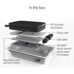 HP - Sprocket 2x3" Instant Photo Printer - Black -Capture Point 92454f6b 457f 53df 8a0a 5f9431b9b1c6