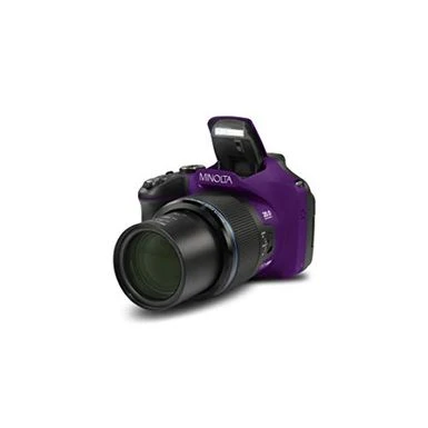 Minolta MN67Z 20MP Full HD Wi-Fi Bridge Camera With 67x Optical Zoom, Purple 5 Minolta MN67Z 20MP Full HD Wi-Fi Bridge Camera With 67x Optical Zoom, Purple - Image 3