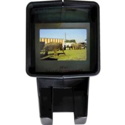 Kodak - 35mm Slides & Film Negatives - Battery Operation, 3X Magnification, LED Lighted Viewing - Black