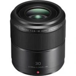 Panasonic 30mm F/2.8 Lumix G Macro Aspherical MEGA O.I.S Lens For Micro Four Thirds System