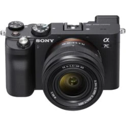 Sony - Alpha 7C Full-frame Compact Mirrorless Camera With FE 28-60mm F4-5.6 Lens - Black -Capture Point 99eab0f9 58f1 52ac a1ea c22217ecb981