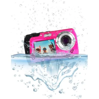 Minolta - MN40WP 48.0 Megapixel Waterproof Digital Camera - Pink 7 Minolta - MN40WP 48.0 Megapixel Waterproof Digital Camera - Pink - Image 5