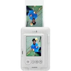Fujifilm - Instax Mini LiPlay Instant Film Camera - Stone White -Capture Point 9a249b67 33db 56ac b941 a61ab9016e08