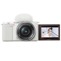Sony ZV-E10 Mirrorless Camera With 16-50mm Lens, White With E 55-210mm F/4.5-6.3 OSS E-Mount Lens, Bundle With PC Photo & Video Editing Suite, 32GB SD Memory Card, Bag, Accessories Kit 14 Sony ZV-E10 Mirrorless Camera With 16-50mm Lens, White With E 55-210mm F/4.5-6.3 OSS E-Mount Lens, Bundle With PC Photo & Video Editing Suite, 32GB SD Memory Card, Bag, Accessories Kit -Capture Point 9a47fcc6 71e2 417b b19d c9065ad06640
