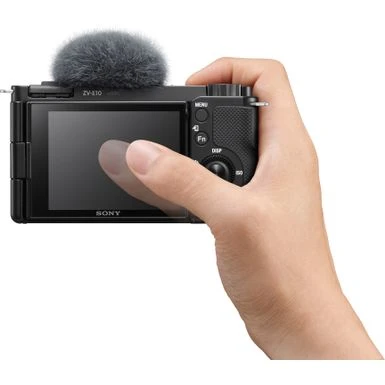 Sony - Alpha ZV-E10 Kit Mirrorless Vlog Camera With 16-50mm Lens - Black 8 Sony - Alpha ZV-E10 Kit Mirrorless Vlog Camera With 16-50mm Lens - Black - Image 6