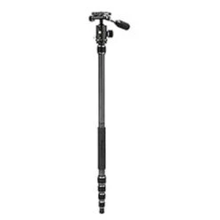 Vanguard VEO3T235CBP Carbon Fiber Travel Tripod With Ball Head, Removeable Pan Handle, And Quick Shoe With Built-in Smartphone Holder,Black -Capture Point a2627843 c4be 4228 9a1e b71d5966def5