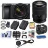 Sony Alpha A6400 Mirrorless Digital Camera With 18-135mm F/3.5-5.6 OSS Lens - Bundle With Camera Case, 32GB SDHC Card, 55mm Filter Kit, Cleaning Kit, Card Reader, Memory Wallet, PC Software Pack 2 Sony Alpha A6400 Mirrorless Digital Camera With 18-135mm F/3.5-5.6 OSS Lens - Bundle With Camera Case, 32GB SDHC Card, 55mm Filter Kit, Cleaning Kit, Card Reader, Memory Wallet, PC Software Pack -Capture Point a2a9e22e 5d8c 4adc 95a0 5c0b2ba76102