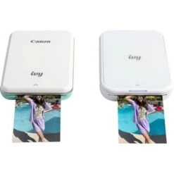 Canon® Canon - IVY 2 Mini Photo Printer - Pure White -Capture Point a98b8728 af50 5b0c a4de 49ca41f7a49d