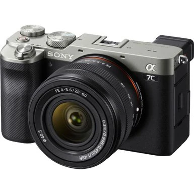 Sony - Alpha 7C Full-frame Compact Mirrorless Camera With FE 28-60mm F4-5.6 Lens - Silver 5 Sony - Alpha 7C Full-frame Compact Mirrorless Camera With FE 28-60mm F4-5.6 Lens - Silver - Image 3