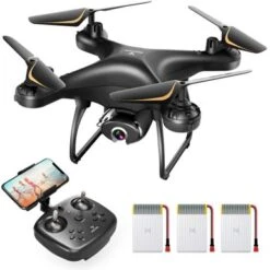 Vantop - Snaptain SP680 2.7k Drone With Remote Control - Black