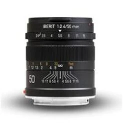Kipon IBERIT 50mm F/2.4 Lens For Sony E - Black