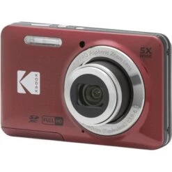 KODAK PIXPRO FZ55 Friendly Zoom Digital Camera, Red -Capture Point b7bca43e 8556 4396 9785 c25eb4f27482