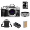 Olympus OM-D E-M10 Mark IV Camera With M.Zuiko ED 14-42mm F3.5-5.6 EZ Lens, Silver Bundle With 64GB SD Card, Shoulder Bag, Extra Battery, Smart Charger 1 Olympus OM-D E-M10 Mark IV Camera With M.Zuiko ED 14-42mm F3.5-5.6 EZ Lens, Silver Bundle With 64GB SD Card, Shoulder Bag, Extra Battery, Smart Charger -Capture Point be223bd0 36e8 4814 a1fe 03d0d79ac2d1