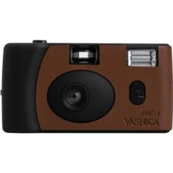 Yashica MF-1 Snapshot Art 35mm Film Camera, Brown & Black -Capture Point be91d9d5 abbe 4b3c b9e3 2e7c29d33b16