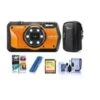 Ricoh WG-6 Digital Camera, Orange - Bundle With Camera Case, 32GB SDHC Card, Cleaning Kit, Card Reader, PC Software Package -Capture Point bfa81bf1 2261 4ff4 bc89 48dfe87174c4