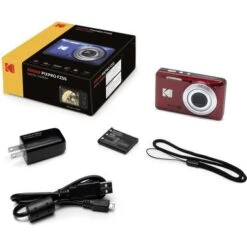 KODAK PIXPRO FZ55 Friendly Zoom Digital Camera, Red -Capture Point c090c751 0c88 41e0 8db1 4eb0d0ae6c27