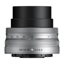 Nikon NIKKOR Z DX 16-50mm F/3.5-6.3 VR Lens, Silver Bundle With 46mm Multi Coated UV Slim Filter, Cleaning Cloth -Capture Point c29a6231 2ef4 4c26 b157 f757b5bddec2