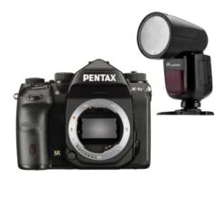 Pentax K-1 Mark II DSLR Camera (Body Only) Bundle With Flashpoint Zoom Li-on X R2 TTL Round Flash Speedlight