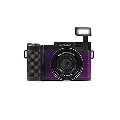 Minolta MND30 30 MP / 2.7K Ultra HD Digital Camera (Purple) 4 Minolta MND30 30 MP / 2.7K Ultra HD Digital Camera (Purple) - Image 2