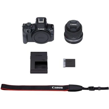 Canon - EOS R50 4K Video Mirrorless Camera With RF-S 18-45mm F/4.5-6.3 IS STM Lens - Black 14 Canon - EOS R50 4K Video Mirrorless Camera With RF-S 18-45mm F/4.5-6.3 IS STM Lens - Black - Image 12