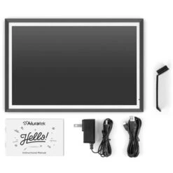 Aluratek - 13.5" 3K Touchscreen LCD Wi-Fi Digital Photo Frame - Black -Capture Point c8ee4bce f20a 507c aa87 2d3796ed463a