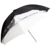 Godox Dual-Duty Reflective Umbrella (33", Black/Silver/White)