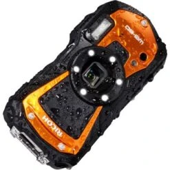 Ricoh - WG-80 16.0 Megapixel Waterproof Digital Camera - Orange 21 Ricoh - WG-80 16.0 Megapixel Waterproof Digital Camera - Orange -Capture Point d310c4aa c237 5ccb 9613 f4c3979fc335