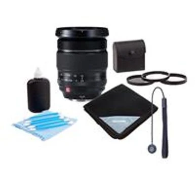 Fujifilm XF 16-55mm F2.8 R LM WR (Weather Resistant) Lens - Bundle With 77mm Filter Kit (UV/CPL/ND2), Lens Wrap (19X19), Cleaning Kit, Capleash II 3 Fujifilm XF 16-55mm F2.8 R LM WR (Weather Resistant) Lens - Bundle With 77mm Filter Kit (UV/CPL/ND2), Lens Wrap (19X19), Cleaning Kit, Capleash II