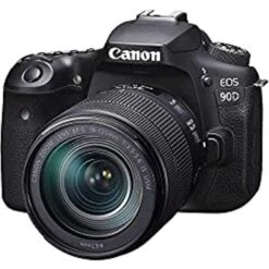 Canon DSLR Camera [EOS 90D] With 18-135 Is USM Lens | Built-in Wi-Fi, Bluetooth, DIGIC 8 Image Processor, 4K Video, Dual Pixel CMOS AF, And 3.0 Inch Vari-Angle Touch LCD Screen, Black -Capture Point d5a431ab f32b 44b5 b656 9592631862cd