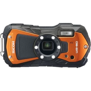 Ricoh - WG-80 16.0 Megapixel Waterproof Digital Camera - Orange 3 Ricoh - WG-80 16.0 Megapixel Waterproof Digital Camera - Orange