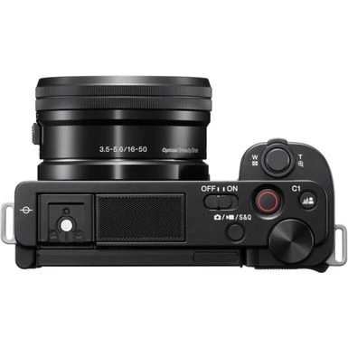 Sony - Alpha ZV-E10 Kit Mirrorless Vlog Camera With 16-50mm Lens - Black 7 Sony - Alpha ZV-E10 Kit Mirrorless Vlog Camera With 16-50mm Lens - Black - Image 5