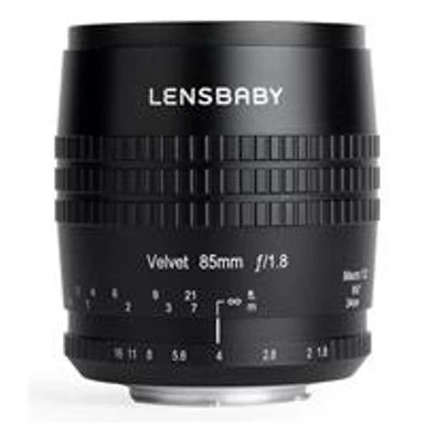 Lensbaby Velvet 85 85mm F/1.8 Lens For Sony E, Black 3 Lensbaby Velvet 85 85mm F/1.8 Lens For Sony E, Black