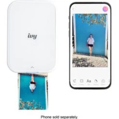 Canon® Canon - IVY 2 Mini Photo Printer - Pure White -Capture Point e0098250 bcdc 5d03 bcb3 fccf9b9b1d6d