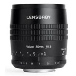 Lensbaby Velvet 85 85mm F/1.8 Lens For Canon EF, Black