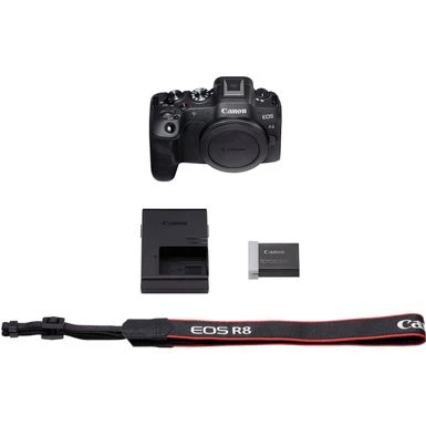 Canon® Canon - EOS R8 4K Video Mirrorless Camera (Body Only) - Black 10 Canon® Canon - EOS R8 4K Video Mirrorless Camera (Body Only) - Black - Image 8