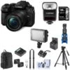 Panasonic Lumix G95 Mirrorless Digital Camera With Lumix G Vario 12-60mm F/3.5-5.6 MFT Lens Bundle With TTL Flash, 128GB SD Card, Backpack, Extra Battery, Charger, Tripod, Strap, Mic, And Accessories -Capture Point e9e3c086 8dce 4d1d 9c75 062d4fc1662d