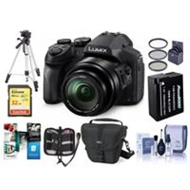 Panasonic Lumix DMC-FZ300 12.1MP Digital Camera 24x Zoom - Bundle With Camera Case, 32GB U3 SDHC Card, Spare Battery, 52mm UV Filter, Tripod, Cleaning Kit, Memory Wallet, Software Package 3 Panasonic Lumix DMC-FZ300 12.1MP Digital Camera 24x Zoom - Bundle With Camera Case, 32GB U3 SDHC Card, Spare Battery, 52mm UV Filter, Tripod, Cleaning Kit, Memory Wallet, Software Package