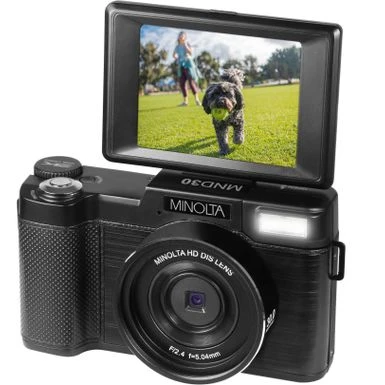 Konica Minolta - MND30 30.0 Megapixel Digital Camera - Black 4 Konica Minolta - MND30 30.0 Megapixel Digital Camera - Black - Image 2